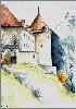 Sophie Bernard
          Un Chateau.
          Aquarelle sur Papier
          300gr Grain Torchon
          N10 (18 x 26cm)