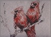 Sophie Bernard
          Un Couple d'Oiseaux
          Craie sur Papier Canson
          mi-teites
          N16 (32 x 25cm)