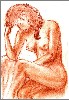 Sophie Bernard
          Une Femme Nue
          Sanguine sur Papier
          N17 (20 x 30cm)